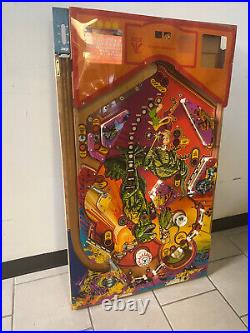 MIDDLE EARTH by ATARI 1978 Pinball PLAYFIELD (POPULATED)