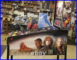 MINT Stern Game of Thrones pinball machine GoT in hand and ready to ship
