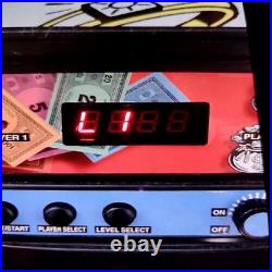 MONOPOLY 2000 Electric Standing Pinball Machine Lights Sound Effect (NICE!)