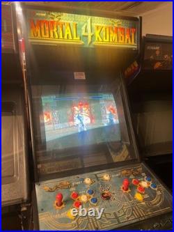 MORTAL KOMBAT 4 ARCADE MACHINE by MIDWAY 1997 (Excellent Condition)