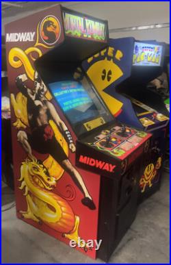 MORTAL KOMBAT ARCADE MACHINE by MIDWAY 1992 (Excellent Condition) -TEST