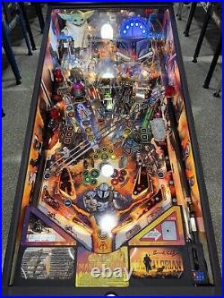 Mandalorian Premium Edition Pinball Machine Stern Orange County Pinballs