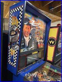 Mario Andretti Pinball Machine