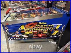 Mario Andretti Pinball Machine