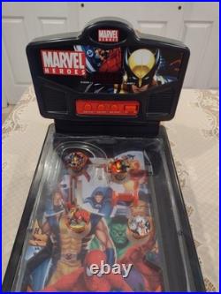 Marvel Heroes Table-Top Mini Pinball Machine 19'' Play Area New Plexi Works