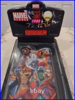 Marvel Heroes Table-Top Mini Pinball Machine 19'' Play Area New Plexi Works