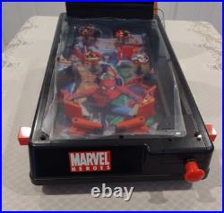 Marvel Heroes Table-Top Mini Pinball Machine 19'' Play Area New Plexi Works