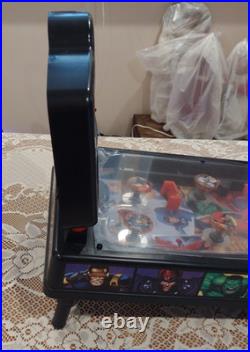 Marvel Heroes Table-Top Mini Pinball Machine 19'' Play Area New Plexi Works