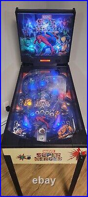 Marvel Super Heroes Pinball Machine 2007 Everything Works Villain Battle Dr Doom