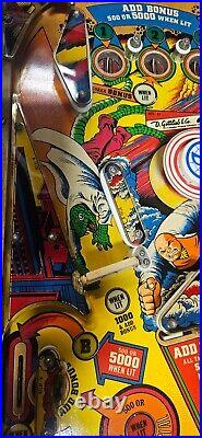 Marvel's the Amazing Spider-Man Pinball Arcade Machine D. Gottlieb & Co. 2810