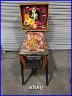 Mata Hari Pinball Machine Bally 1978 Orange County Pinballs FREE SHIPPING