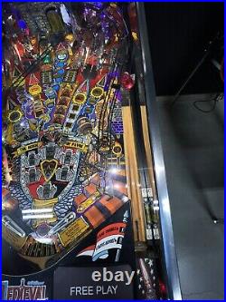 Medieval Madness 1997 Williams Pinball machine Original LEDs ColorDMD FREE SHIP