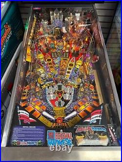 Medieval Madness Chicago Gaming Remake Pinball Machine NEAR MINT