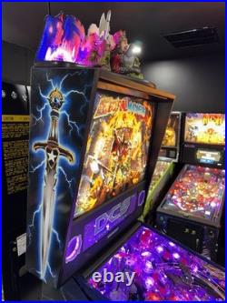 Medieval Madness Merlin Pinball Machine Chicago Gaming OC Pinballs Free Ship