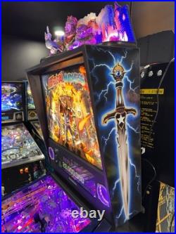 Medieval Madness Merlin Pinball Machine Chicago Gaming OC Pinballs Free Ship
