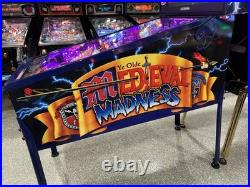 Medieval Madness Merlin Pinball Machine Chicago Gaming OC Pinballs Free Ship