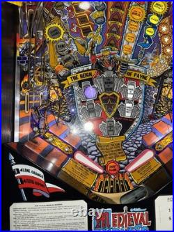 Medieval Madness Pinball Machine Williams 1997 Orange County Pinballs Free Ship