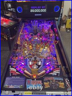 Medieval Madness Pinball Machine upgraded to Royal Status