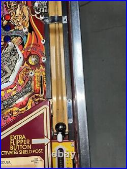 Medusa Pinball Machine 1981 Bally LEDs Rare