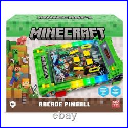 Merchant Ambassador Minecraft Arcade Pinball Machine, Electronic Game