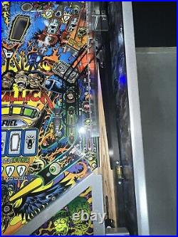 Metallica Limited Edition Pinball Machine Stern Free Shipping 500 Units ColorDMD
