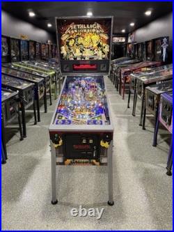 Metallica Master Of Puppets Edition Orange County Pinball Machine Free Shipping