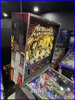 Metallica Master Of Puppets Edition Orange County Pinball Machine Free Shipping