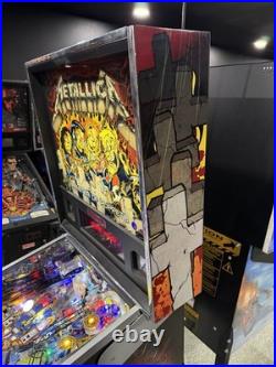 Metallica Master Of Puppets Edition Orange County Pinball Machine Free Shipping