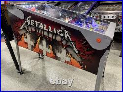 Metallica Master Of Puppets Edition Orange County Pinball Machine Free Shipping