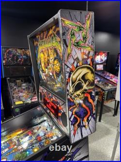 Metallica Pro Edition Pinball Machine Orange County Pinballs FREE SHIPPING