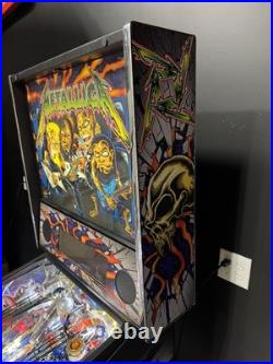 Metallica Pro Edition Pinball Machine Orange County Pinballs FREE SHIPPING