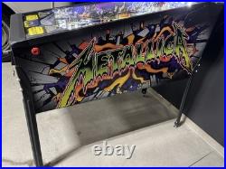 Metallica Pro Edition Pinball Machine Orange County Pinballs FREE SHIPPING