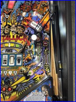 Metallica Pro Edition Pinball Machine Orange County Pinballs FREE SHIPPING