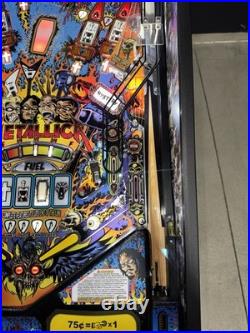 Metallica Pro Edition Pinball Machine Orange County Pinballs FREE SHIPPING