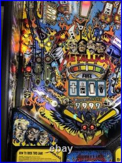 Metallica Pro Edition Pinball Machine Orange County Pinballs FREE SHIPPING
