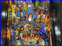 Metallica Pro Edition Pinball Machine Orange County Pinballs FREE SHIPPING