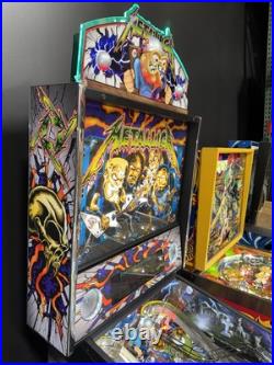 Metallica Pro Edition Pinball Machine Orange County Pinballs Free shipping Metallica Pro Edition Pinball Machine Orange County Pinballs Free shipping