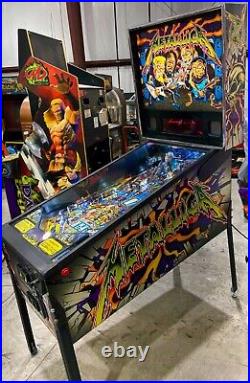 Metallica Pro Pinball Machine by Stern SUPER NICE