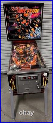 Meteor pinball machine Stern 1979 Orange County Pinballs FREE SHIPPING