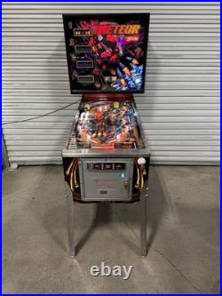 Meteor pinball machine Stern 1979 Orange County Pinballs FREE SHIPPING