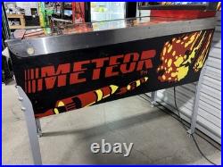 Meteor pinball machine Stern 1979 Orange County Pinballs FREE SHIPPING