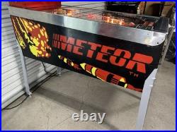 Meteor pinball machine Stern 1979 Orange County Pinballs FREE SHIPPING
