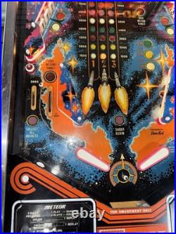 Meteor pinball machine Stern 1979 Orange County Pinballs FREE SHIPPING