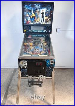 Midway Twilight Zone DBV Pinball Machine Bally 1993 Pinballs