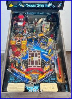 Midway Twilight Zone DBV Pinball Machine Bally 1993 Pinballs
