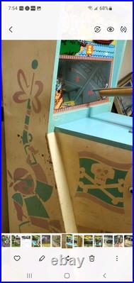Midway's CAPTAIN KID Gun Arcade Game Moving Target RARE 1966 WORKS ONLY 132 MADE