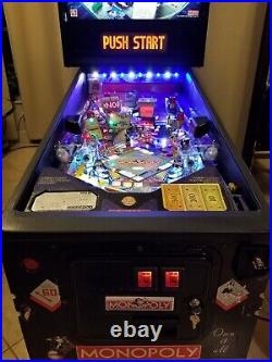Monopoly Pinball Machine Stern LED Upgrade Low Plays Home Use Only
