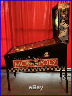 Monopoly Pinball Machine! The Monopoly Pinball Machine By Stern