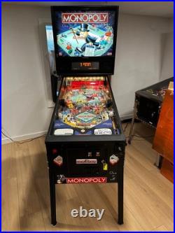 Monopoly Stern Pinball Machine Mint Original Owner HUO
