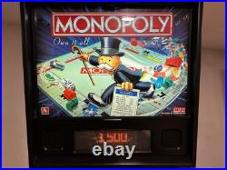 Monopoly Stern Pinball Machine Mint Original Owner HUO